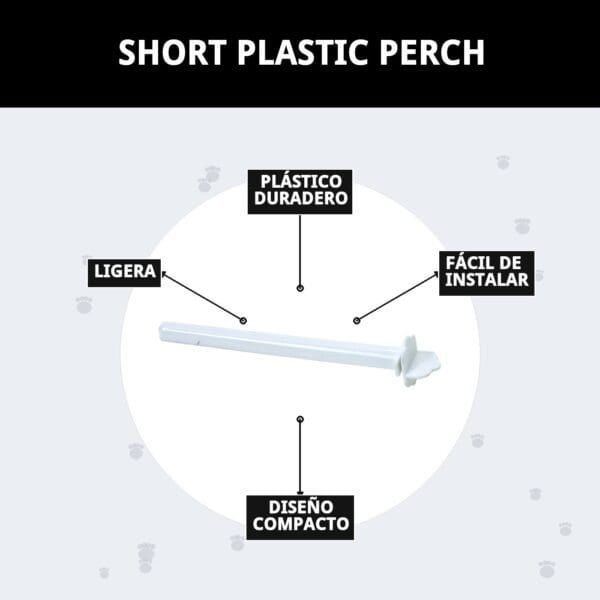 palo corto plastico