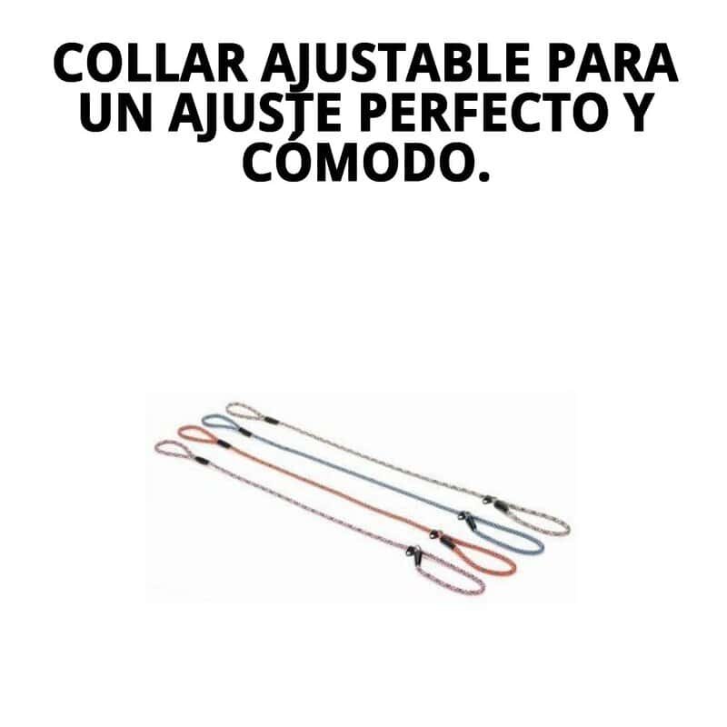 collar y ramal nylon adiestra 120 x 0,80cm