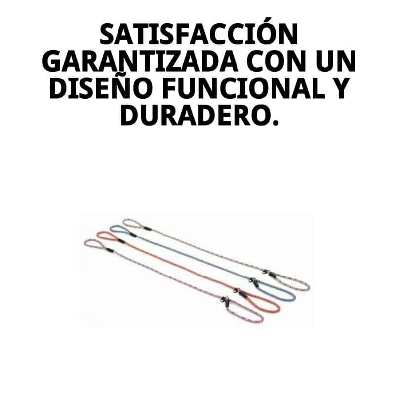 collar y ramal nylon adiestra 120 x 0,80cm