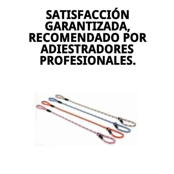 collar y ramal nylon adiestra 120 x 1,30cm