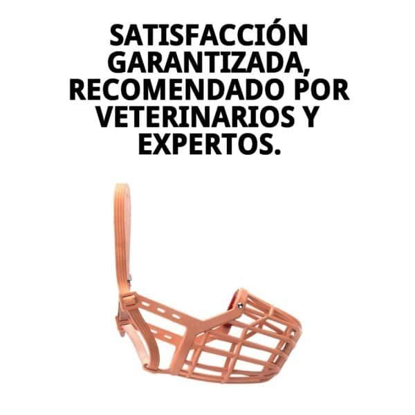 bozal cesta cuero y plastic n10