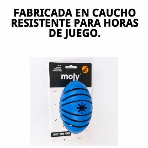 pelota rugby caucho l