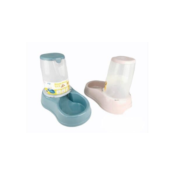 Comedero para perros con capacidad de 3,5 litros, perfecto para alimentación y agua.