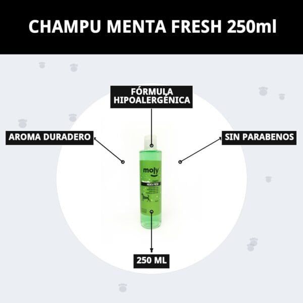 Refrescante y suave para perros de todas las razas.