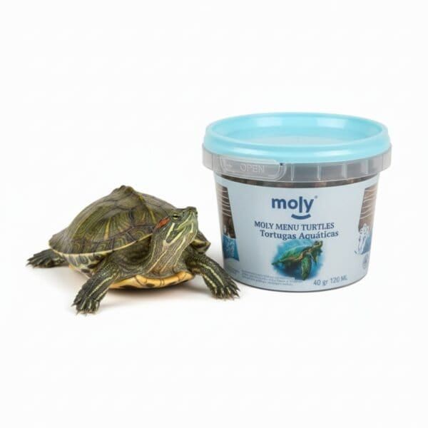 moly menu tortugas 40 gr 120 ml nutrición equilibrada