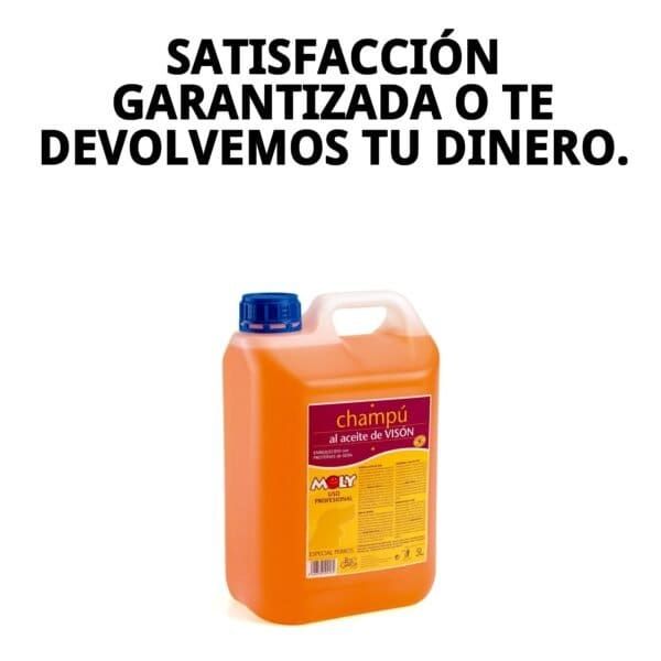 Champú para perros de pelo largo con aceite de visón, brillo y suavidad. Ideal para Yorkshire y mascotas con pelaje largo.