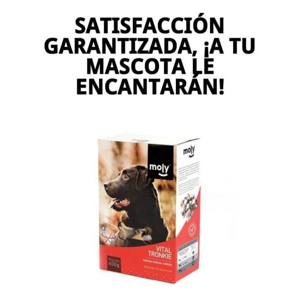 Galletas rellenas medula para perros de 400 gramos, tamaño ideal para premiar a tu mascota.