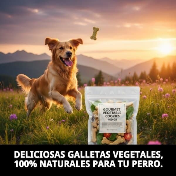 Alimento natural para perros.