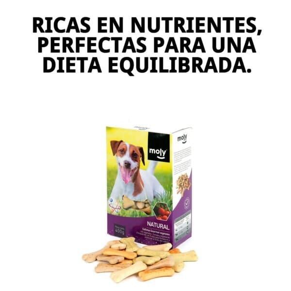 Galletas gourmet para perros, snacks saludables y ligeros con vegetales en TodoMASKOTAS.