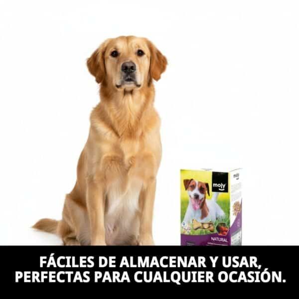 Alimento natural para perros, croquetas vegetarianas, snack saludable y ligero.
