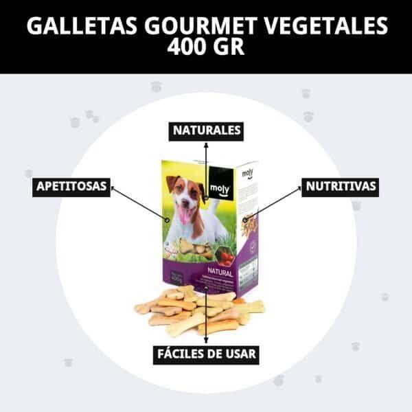 Perros, snacks saludables, galletas naturales, gourmet vegetal, fácil uso, nutritivas.