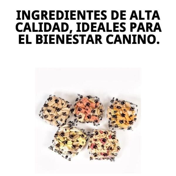 Galletas mini granga perros variedad sabor crocantes nutritivas snacks caninos.