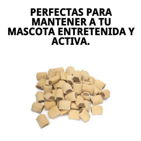 Galletas rellenas de médula para perros en granel, crujientes y nutritivas, ideales para mantener activa a tu mascota.