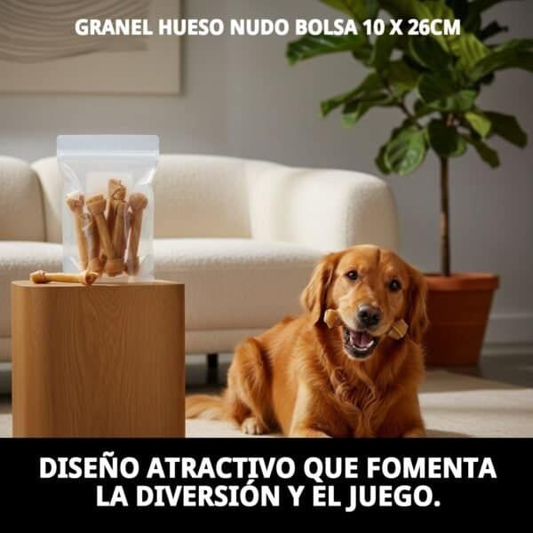 Huesos naturales para perros, paquete de 10 unidades de huesos resistentes y saludables.