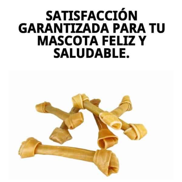 Huesos naturales para perros en bolsa, resistente y saludable. Ideal para la mordida y el ejercicio de tu mascota.