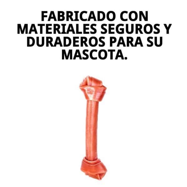 Juguete resistente para perros medianos y grandes, ideal para masticar y jugar.