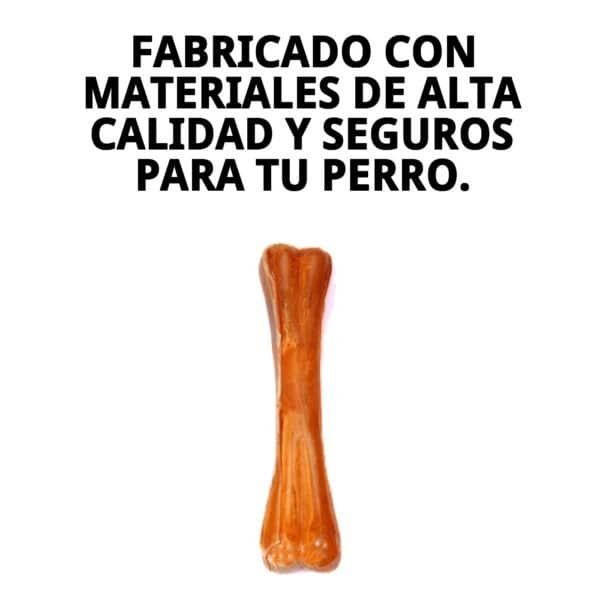 Hueso natural para perros medianos, duradero y saludable para masticar.