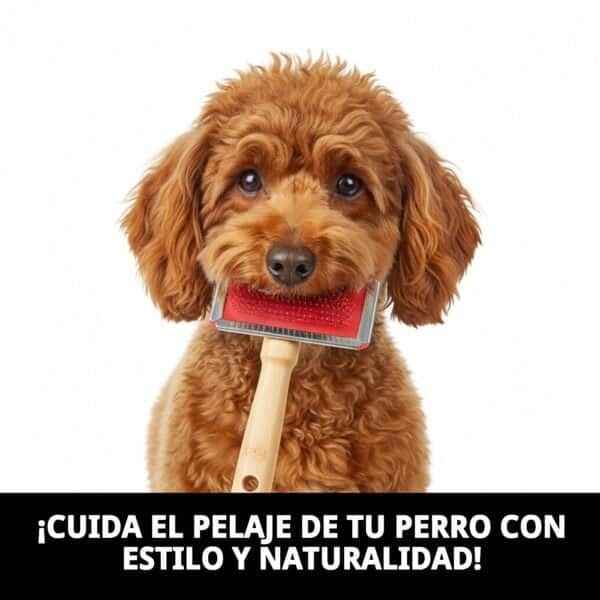 Cepillo de peluquería para perros, cuidado y peinado.