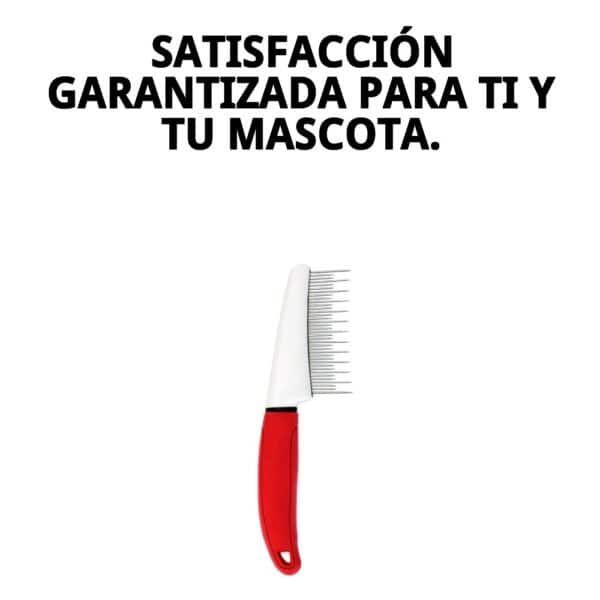 Peine profesional para reducir caída de pelo en perros y gatos. Herramienta eficaz y cómoda para el cuidado de tu mascota.