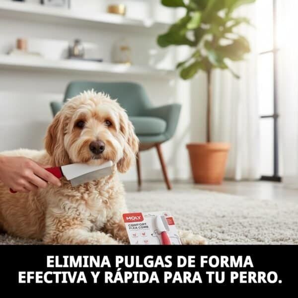 Eliminación de pulgas en perros y gatos fácilmente.