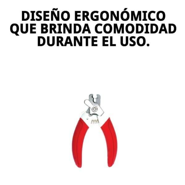Tijeras para perros grandes con sistema de seguridad, corte preciso y seguro, diseño ergonómico para mayor comodidad.