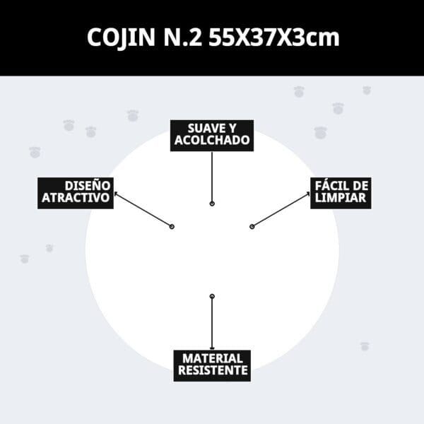 cojin n.2 55x37x3cm