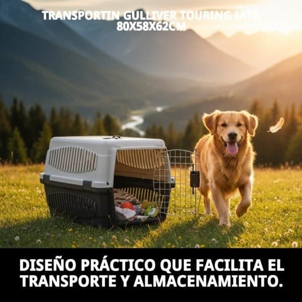 transportin gulliver touring iata 80x58x62cm