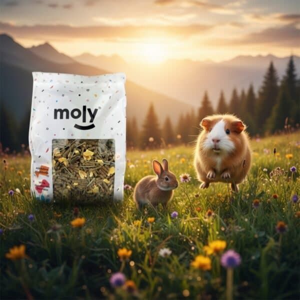 mixtura conejos y cobayas moly 800 gr