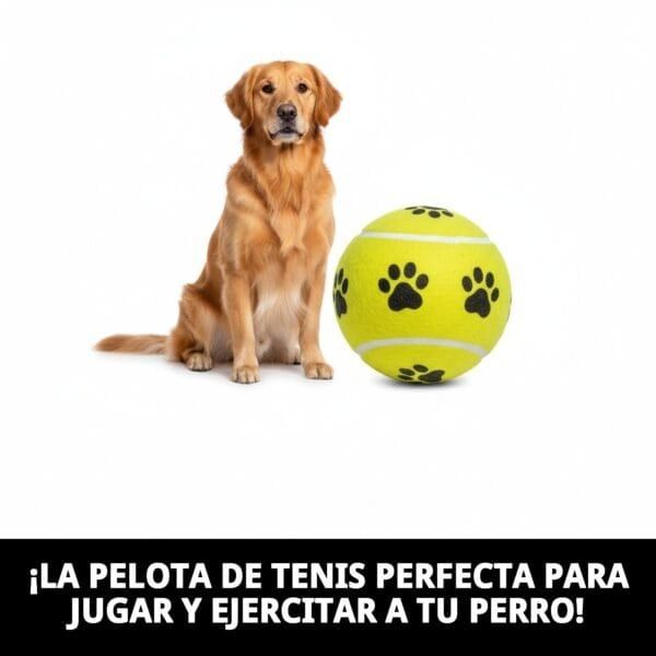 pelota tenis 10cm c/huellas