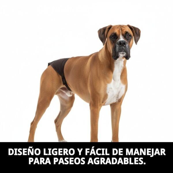 braguita slip de nylon extra nº5 moly (60–70 cm) | correa ajustable y resistente para perros grandes