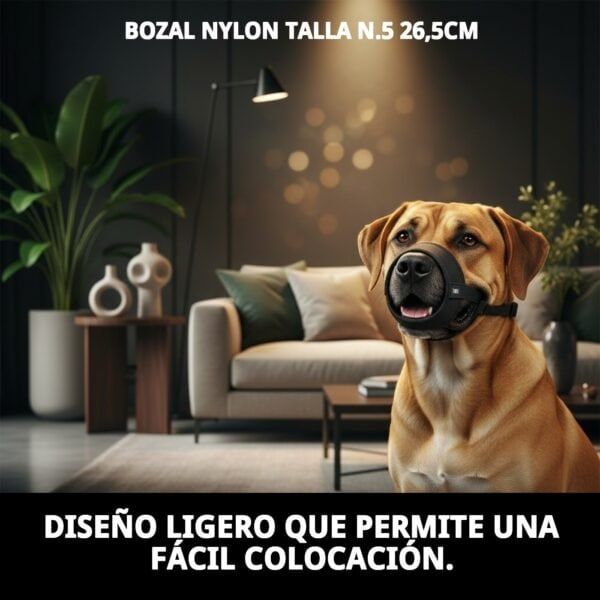 bozal nylon talla n.5 26,5cm