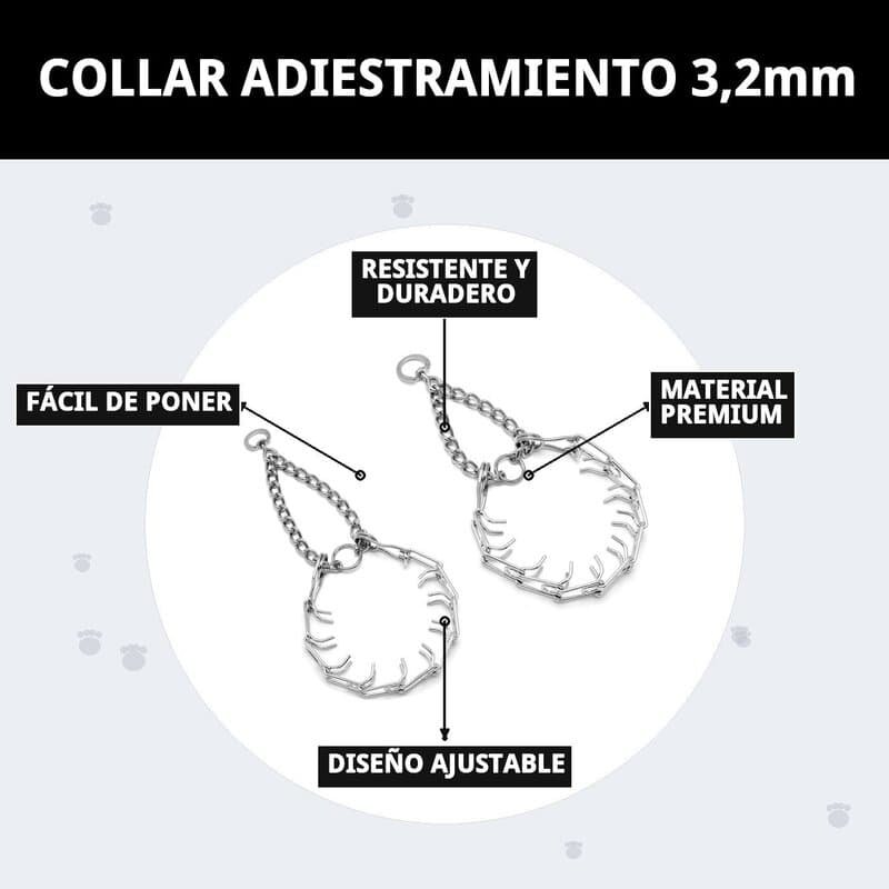 collar adiestramiento 3,2mm