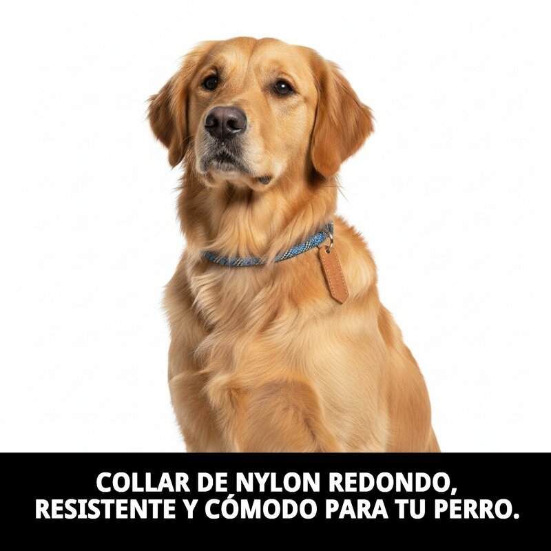 collar nylon redondo 50cm x 13mm