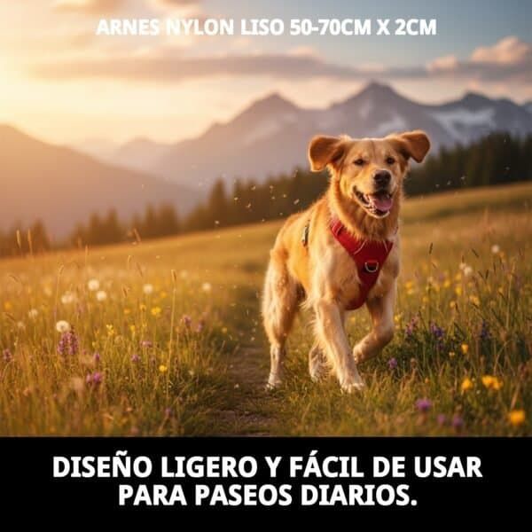 arnes nylon liso 50 70cm x 2cm