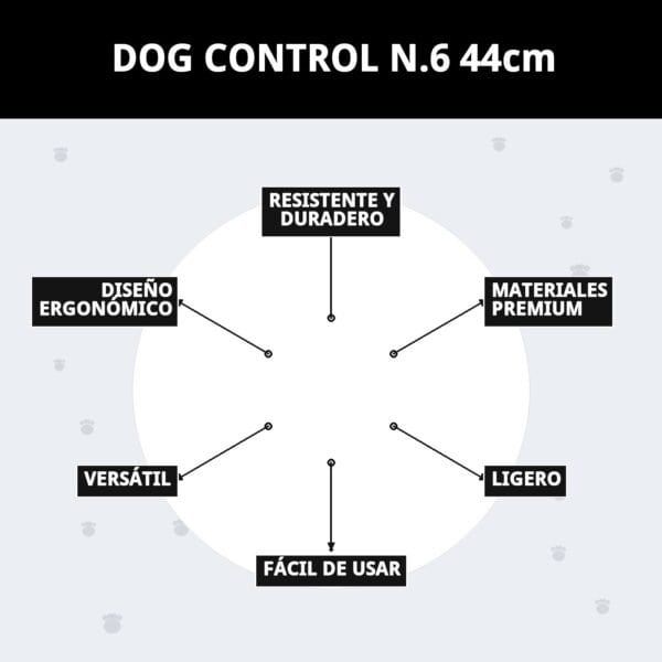 dog control n.6 44cm