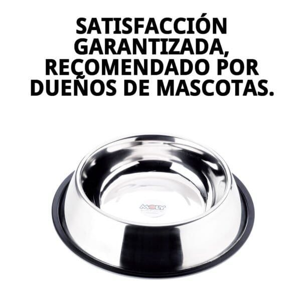 comedero acero anti des 25cm 2,35 l