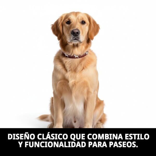 collar cuero perrito 1,9x45 cm