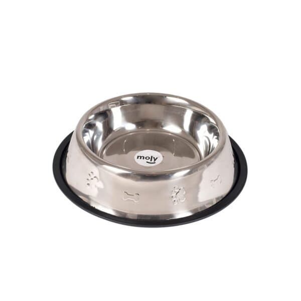 comedero acero extra c/fig. 18 cm 0,90l