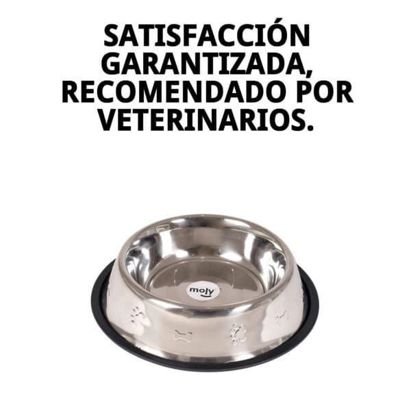 comedero acero extra c/fig. 18 cm 0,90l