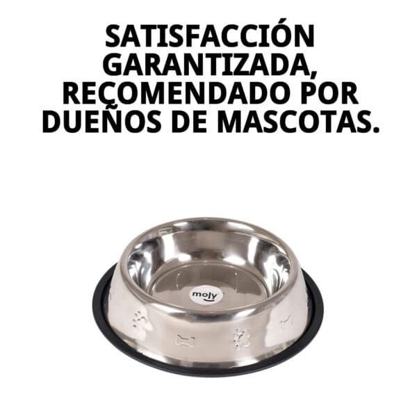 comedero acero extra c/fig. 25 cm 2,35 l