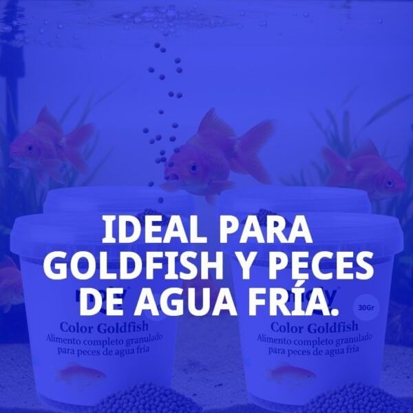moly goldfish color granulado 30 grms /120ml