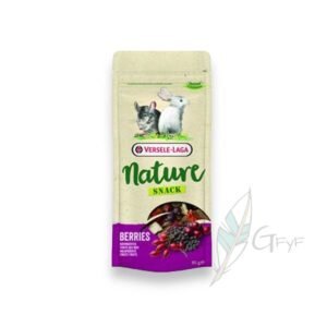 Complemento natural para hamsters y conejos, con frutas y bayas en sachet de 85g.
