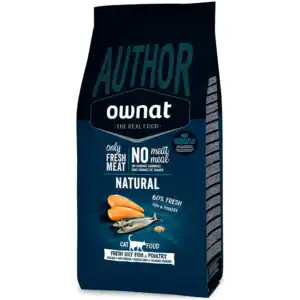 Ownat Author Cat 1,5 Kgs. Pesc. Azul & Ave Corral