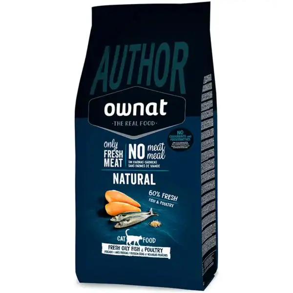 Ownat Author Cat 1,5 Kgs. Pesc. Azul & Ave Corral