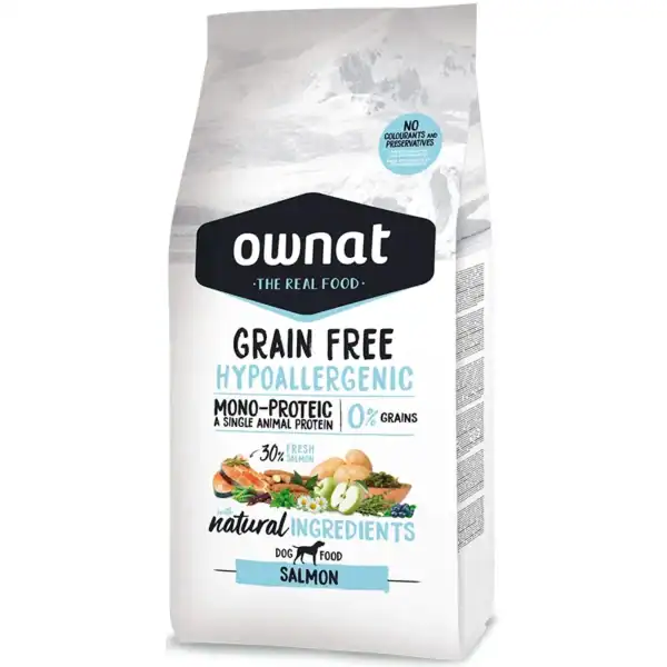 ownat gf hypo dog 12 kgs. salmon