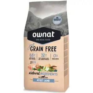 just dog grain free adult lamb 20%