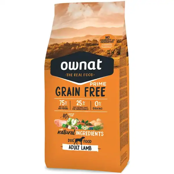 Ownat Prime Grain Free Adult Lamb