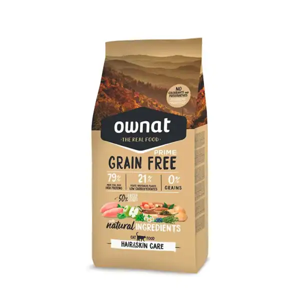Ownat GF Prime Cat 1 Kgs. Hair&Skin