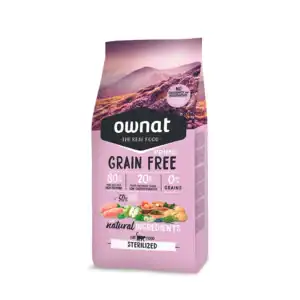 Ownat Prime Grain Free Sterilised Pienso para Gatos Esterilizados
