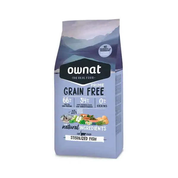 Ownat GF Prime Cat 8 Kgs. Sterilized Fish